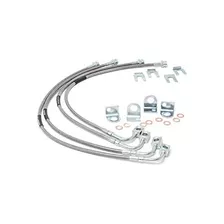 Stainless Brake Lines For 2007-2018 Jeep Wrangler Jk - ...