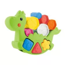 Brinquedo De Atividade Toy 2em1 Rocking Dino Chicco Colorido