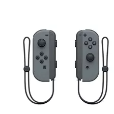 Kit Joystick Nintendo Switch Joy-con C/ Alça L/r - Cor Cinza