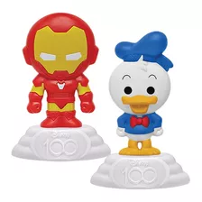 Muñecos Donald E Iron Man - Mcdonalds 100 Años Disney 2023