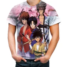 Camiseta Personalizada Anime Rurouni Kenshin, Samurai X 01