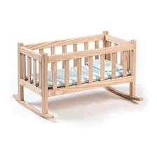 Cuna Para Bebe, De Madera Aliso Nueva