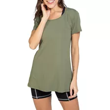 Blusa Dry Fit Poliamida Feminina Longa Fitness 