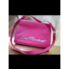 Cartera Moschino - Rosa Barbie Core - Love Moschino - Nuevo