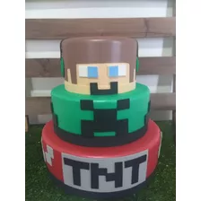 Bolo Fake Maquete Minecraft