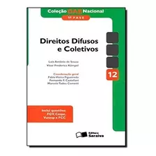 Livro Direitos Difusos E Coletivos - Volume 12 - Coleção Oab
