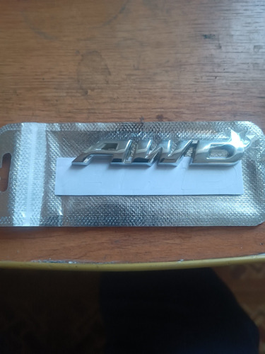 Emblema Awd  All Wheel Drive En Metal Tuning Accesorios Auto Foto 8