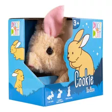 Peluche Animal Conejo Camina Mueve La Cola Cookie 