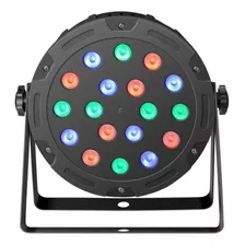 Luz Proton 18 Led Luminosidad Rgb Audioritmico Dmx Fiestas