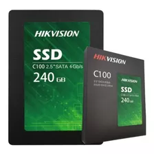 Disco Solido Ssd Hikvision 240gb 2.5 5 Años Color Negro