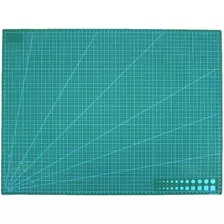 Base Tablero Tabla De Corte A1 Medidas 90x60 Cm Patchwork Color Verde Oscuro