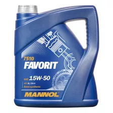 Aceite Mannol Favorit 15w50 5 Litros Made In Europe