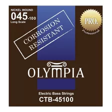 Encordado Para Bajo 4 Cuerdas Olympia Ctb45100