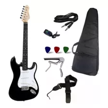Guitarra Giannini G100bk/wh +kit Acessorios