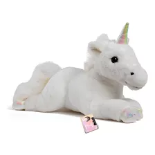 Peluche De Unicornio Blanco