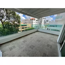 Apartamento Con Terraza En Urbanizacion Fernandez En Venta, Distrito Nacional, Facil Acceso A Sectores Como Piantini, Evaristo Morales 