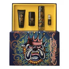 Set Ed Hardy De Christian Audigier 4 Pzas Caballero