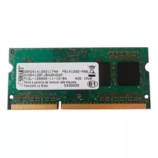 Memória Ram Color Verde 4gb 1 Smart Sh564128fj8nwrnsqr