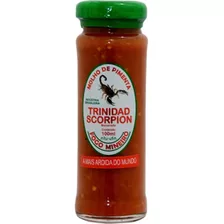 Pimenta Trinidad Scorpion Macerada Pote 100ml - Fogo Mineiro