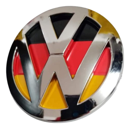 Emblema Volkswagen Jetta Fondo Bandera Alemana Y Bandera  Foto 2