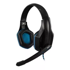 Headset Gamer Hoopson, Drivers 40mm, Preto/azul - Ga-01