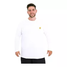 Camisa Proteção Solar Térmica Plus Size Uv 50 Manga Longa