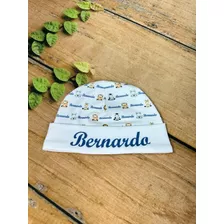 Touca Bebê Personalizada 3 Unidades