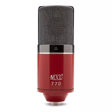 Micrófono Profesional Mxl-770 Red Edition + Case + Araña