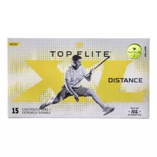 Pelotas Bolas De Golf Top Flite Xl 2022 15 Unidades Amarillo