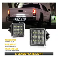 Luces De Placa Trasera Toyota Tacoma -tundra