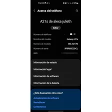 Celular Samsung Galaxy A21s 128gb 