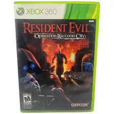 Resident Evil Operation Raccoon City Xbox 360 Jogo Original