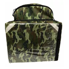 Mochila Bag Delivery Entrega Motoboy Camuflada Com Isopor