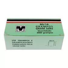 Grampo Grampeador Pinador Rocama 80/14mm C/3000grampos