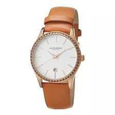 Reloj Casual Akribos Xxiv Para Mujer Ak964 De Cuarzo Acero I