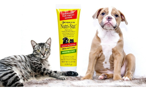 Sumplemento Perros Gatos Nutri Stat - Vitaminas Mascotas Gel