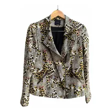 Saco Animal Print Mujer Ayres