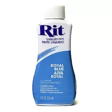 Rit Dyes Royal Blue Liquid 8 Oz. Botella [paquete De 4 ]