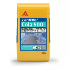 Cola 500 Quartzobras, Argamassa P/ Pedra Hijau, Hitam. 20kg