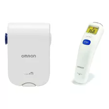 Nebulizador Omron 803 A Piston+ Termometro Infrarrojo Mc-720