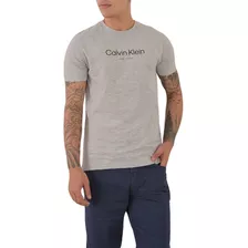 Camiseta Calvin Klein Slim Flamê New York Masculina