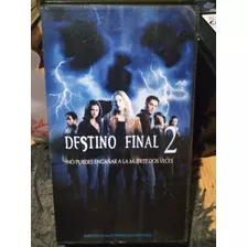 Destino Final Película Vhs Cassette Tape Cine Video No Dvd
