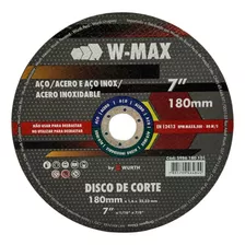 10 Disco De Corte Inox Metal 7 Pulgadas Wurth