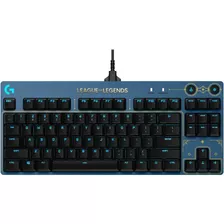 Teclado Mecanico Logitech G Pro Tkl Lightsync Edicion Lol *