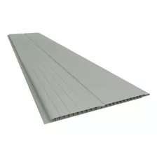 Forro De Pvc Cinza Frisado 200 X 7 Mm 