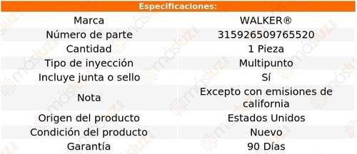 (1) Inyector De Combustible Nissan Altima 2.5l 4 Cil 07/13 Foto 5