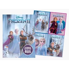Livro Frozen 2 Colorir - 48 Paginas Com Atividades