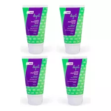 Kit 4 Creme Depilatório Facial Needs Aloe Vera Com 40g