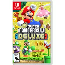 New Super Mario Bros U Deluxe Nintendo Switch- Mídia Física 