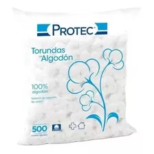 Torundas De Algodón 500g Con 1000 Bolitas Protec